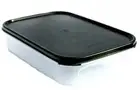 Tupperware Modular Mate Large Rectangle #1 - 2 Litres Black Lid Container NEW