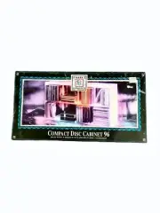 Napa Valley wooden CD holder 96 discs NEW in Original Box