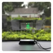 GPS Smart Car Digital Speedometer HUD Head Up Display Driving Speeding Alarm US