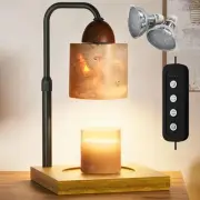 Candle Warmer Lamp With Timer, Adjustable Height Dimmable for Bedroom, Wax La...