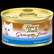 Fancy Feast Gravy Lovers Ocean Whitefish And Tuna Feast Wet Cat Food