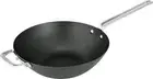 Scanpan Black Iron Carbon Steel Wok, 30 cm - Induction & Oven Safe