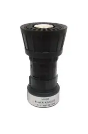 New VIPER BK2510 Fire Hose Nozzle,1-1/2 In.,Black free shipping