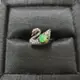 天然緬甸玉A貨-J0120-天鵝造型帶綠蛋面戒指材質：925銀、鋯石、翡翠。🌟活動戒圍。🦢天鵝造型優雅。💰1000元