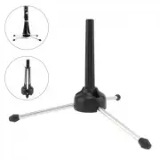 Portable Foldable Metal Tripod Stand Holder for Flute and Clarinet Instrument