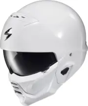 Scorpion CV2-0055 Covert 2 Solid Helmets Lg Gloss White