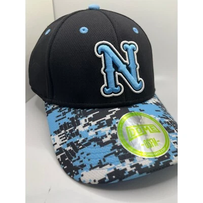 Dome Hats Fitted Baseball Cap Digital Camo Letter N OSFM