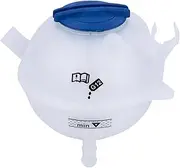 YOUYIEN Radiator Coolant Overflow Reservoir(With cover).Fit for Audi A3 VW Jetta Golf Volkswagen Passat Beetle.Expansion Recovery Tank. Replaces Part # 1K0121407A.