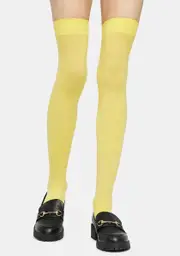 Mellow Angel Of Mine Sheer Thigh Highs