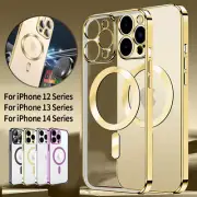 Shockproof Mag Safe Case For iPhone 16 Pro Max 15 14 13 12 11 Camera Lens Cover