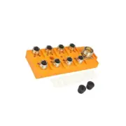 ASBSV 8/LED 5 Interconnect Panel M12 PIN: 5 Female 4A -15-80°C IP67 60VDC LUMBE