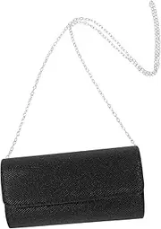 [WESIEVYA] Elegant Evening Clutch Bag for Women Sturdy Handbag with Chain Strap for Parties Weddings and Banquets Multipurpose Lady Purse