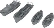 YZ700212 1/700 Model Upgrade Parts U.S Navy Detail Up Yawl