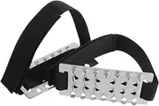 [WESIEVYA] Mountaineering Ice Grippers 2pcs Shoe Ice Grippers Spike Non-Slip Climbing Hiking Shoes Crampon Spikes for Snow