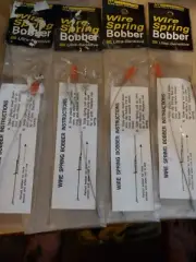 Hi-Tech Fishing Wire Spring Bobber Ultra Sensitive QTY 4