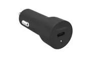 Mophie Car Charger w USB Type C Cable for Samsung Galaxy Google Pixel Black