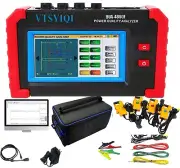 3 Phase Power Quality Analyzer with Current Clamp 10mA~10.0A CT Size 17mmX18mm