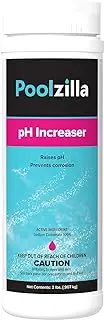 Poolzilla 2lb Bottle of pH Increaser, Balance Pool pH Levels Effectively and Quickly, Prevents Corrosion