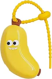 Toothbrush Cover - Portable Toothbrush Travel Case with Banana Shape,Dustproof Containers for Family Women Youth Boys Girls Teens Daughter Son Friends