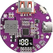 xioaue 22.5W Fast Charging Module Power Bank Charger Board 5A Mini Circuit Board DIY Motherboard Kit with Digital Display