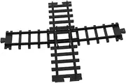 Train Track Decor Railroad Track Model Scene Decor Learning and Fun Toy