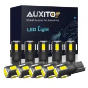 Auxito T10 LED License Plate Light Bulbs Bright White 168 2825 194 Mini Size E2