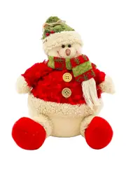 SITTING SNOWMAN
