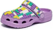 [HLMBB] Kids Toddler Slides for Boys Girls Sandals Clogs Garden Shoes Sandals for Beach Pool Summer Shower Indoor Outdoor Walking