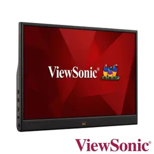 【ViewSonic 優派】M350s 藍牙滑鼠超值組★VA1655 16型 IPS 60Hz 攜帶式電腦螢幕(攜帶式/6.5ms)