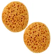 2 Pcs Textured Sponge Wall Stickers Foam Blank Painting Drywall Tools