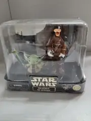 Star Wars Disney Stitch and Goofy as Yoda and Chewbacca Collectable Figurines