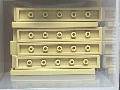 LEGO Parts - Tan Tile 1 x 6 - No 6636 - QTY 10
