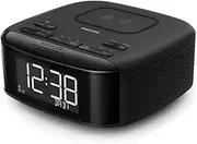 Philips TAR7705 FM DAB+ Alarm Clock Radio/Bluetooth Speaker/Wireless Qi Charger