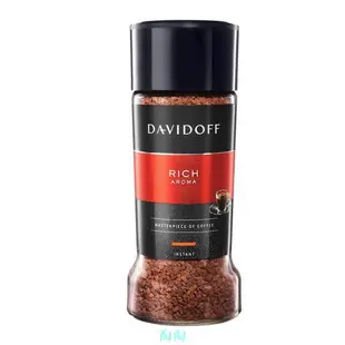 德國Davidoff大衛杜夫意式濃縮冷熱雙泡速溶純咖啡罐裝 黑咖啡 濃縮咖啡 速溶咖啡 咖啡粉
