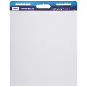 J.Burrows Flipchart Wall Pad 508 x 584mm 2 Pack