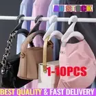 1-10 Handbag Hanger Purse Bag Hooks Tie Hat Cap Storage Rack Closet Organizer KC