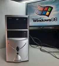 在飛比找Yahoo!奇摩拍賣優惠-【窮人電腦】跑Windows 98系統！聯強Win98工業主