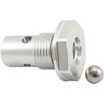 Aeroflow -10Orb to -6Orb Roll Over Valve Silver - AF613-10S