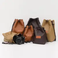 在飛比找Yahoo奇摩拍賣-7-11運費0元優惠優惠-微單保護套單眼內袋適用於尼康佳能索尼富士便攜鏡頭攝影相機包