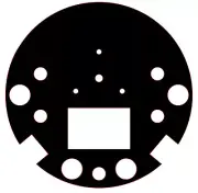 Eyepiece/Accessory Tray For Meade LX 200 Standard Wedge
