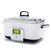GreenPan Elite Cloud Cream Electric Slow Cooker 230V 2200W Home Kitchen Cookware