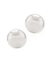 Bloomingdale's Fine Collection Small Ball Stud Earrings in 14K White Gold