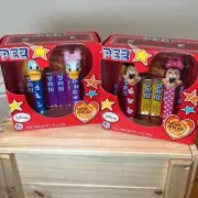 SUPER RARE Pez Disney Friends Forever 2-Packs - Minnie/Mickey, Donald/Daisy