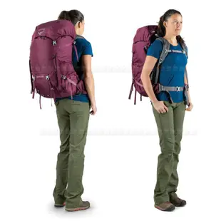 【OSPREY 美國 RENN 50 女款 登山背包《極光紫》50L】雙肩背包/後背包/登山/健行/旅行/悠遊山水