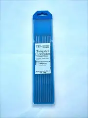 TEN-HIGH TIG Tungsten Electrodes, Lanthanum 2% WL20(Blue) Lanthanum 1.6mm x150mm