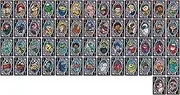 Tenyo Disney Pixar Character Stained Glass Playing Cards