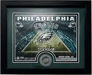 Highland Mint NFL Philadelphia Eagles 9" x 11" Stadium Coin Photo Mint