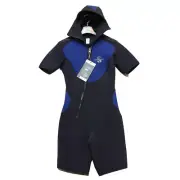 Scubapro Everflex Women Hooded Scuba Diving Short WET SUIT Surf Snorkeling 5 mm