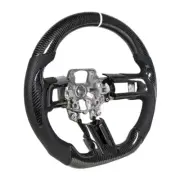 For Ford Mustang 2015-2017 Steering Wheel Car Carbon Fiber Flat Sport Kyostar
