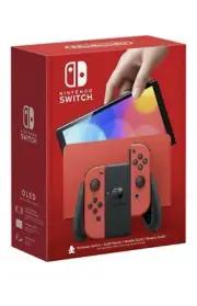 Nintendo Switch (OLED Model) RARE Mario Red Edition 64GB Console